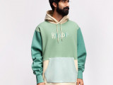 Color Block Rubber Logo Hoodie Multi 2021 недорого