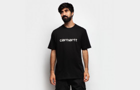 Футболка S/ cript -hirt Black / White 2021