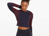 Seamless Long Sleeve Fitted Women's Training Tee недорого