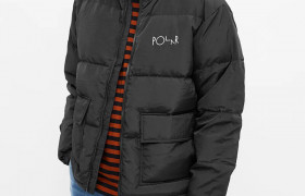 Куртка SKATE CO. Hood Puffer Black 2022