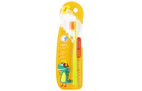 Детская зубная щетка Kids S4800 салатовая - оранжевая, Soft