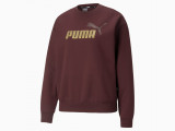 Essentials+ Metallic Logo Crew Neck Women's Sweatshirt недорого