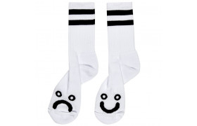 Носки SKATE CO. Happy Sad Socks HO21 White 2021