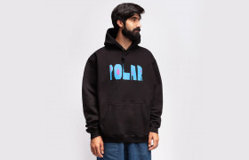 Толстовка капюшоном SKATE CO. Cut Logo Hoodie HO21 Black 2021