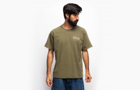 Футболка SKATE CO. Stroke Logo Tee Uniform Green 2021