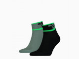 Men's Blocked Logo Quarter Socks 2 pack недорого