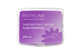 Зубочистка нитью, флосстик , 200 шт.