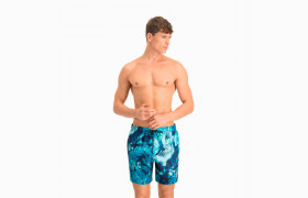 Шорты для плавания Swim Men’ Reflection All-Over-Print Mid Shorts