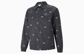 Куртка x MAISON KITSUNÉ Printed Coach Jacket