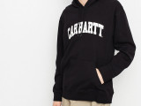 Hooded University Sweatshirt Black/White 2022 недорого