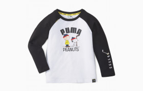 Детская футболка длинным рукавом x PEANUTS Long Sleeve Kids' Tee