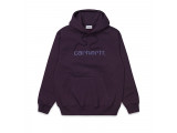 Hooded Carhartt Sweatshirt Dark Iris / Cold Viola 2022 недорого
