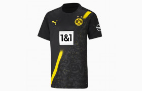 Детская футболка BVB Away Replica Short Sleeve Youth Jersey