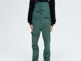 Scribble Cotton Twill Overalls Forest Green 2022 недорого