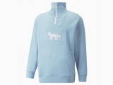 x MAISON KITSUNE Half-Zip Sweatshirt недорого