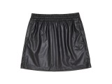 T7 Faux Leather Mini Skirt недорого