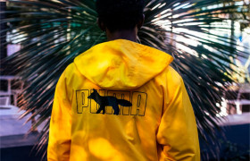 Куртка x MAISON KITSUNÉ Hooded Long Jacket