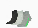 Unisex Lifestyle Quarter Socks 3 pack недорого