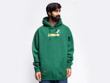 Embroidered Bugged Out Broadway Hoodie Dark Green 2021 недорого