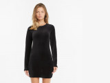 Iconic Velour Fitted Women's Dress недорого