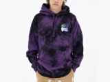 Sid Hoodie Purple & Black Tie Dye 2022 недорого