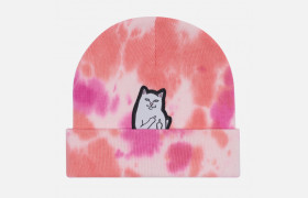 Шапка Lord Nermal Beanie Orange Tie Dye 2022