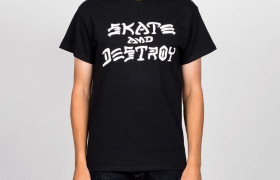 Футболка Skate And Destroy Black 2020