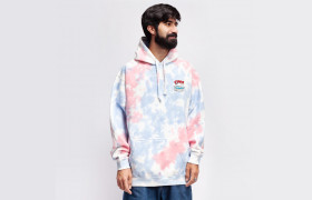 Толстовка Bath Time Hoodie Pink Tie Dye 2021