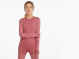 Seamless Long Sleeve Fitted Women's Training Tee недорого