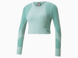 Seamless Long Sleeve Fitted Women's Training Tee недорого