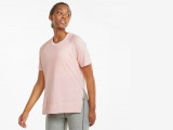 STUDIO Relaxed Ribbed Trim Women's Training Tee недорого