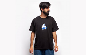 Футболка SKATE CO. Chain Smoker Tee HO21 Black 2021