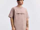 S/S Script T-Shirt Earthy Pink / Black 2021 недорого