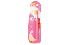 Детская зубная щетка Kids S4800 розовая - желтая, Ultra soft