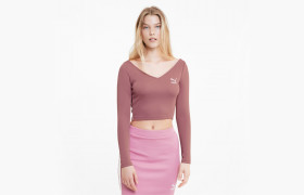 Топ Classics Ribbed Cropped Top