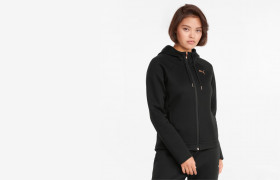 Толстовка Evostripe Full-Zip Women' Hoodie