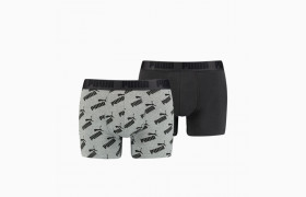 Мужское нижнее белье Men's All-Over-Print Logo Boxer 2 Pack