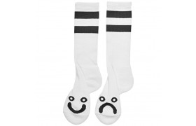 Носки SKATE Co. Happy Sad Socks - Long White 2022