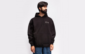 Толстовка капюшоном SKATE CO. Fill Logo Hoodie Black 2021