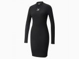 Classics Ribbed Long Sleeve Women's Dress недорого