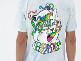 Acid Playdo Tee Light Blue Cloud Wash 2021 недорого