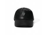 B Logo Vegan Leather Cap Black 2022 недорого