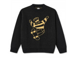 SKATE CO. Skate Dude Knit Sweater Black 2022 недорого
