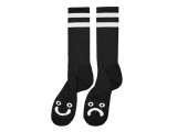 SKATE Co. Happy Sad Socks - Long Black 2022 недорого