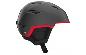Шлем горнолыжный Grid Spherical Matte Graphite/Red 2022