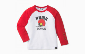 Детская футболка длинным рукавом x PEANUTS Long Sleeve Kids' Tee