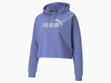 Essentials+ Cropped Metallic Women's Hoodie недорого