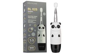 Электрическая звуковая зубная щетка RL 025 Panda, черная